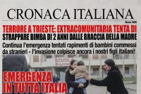 Terrore a Trieste: strappa bimba di 2 anni dalle braccia della mamma davanti scuola