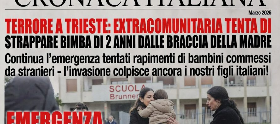 Terrore a Trieste: strappa bimba di 2 anni dalle braccia della mamma davanti scuola