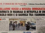 Migrante con mannaia assalta asilo pieno di bambini italiani