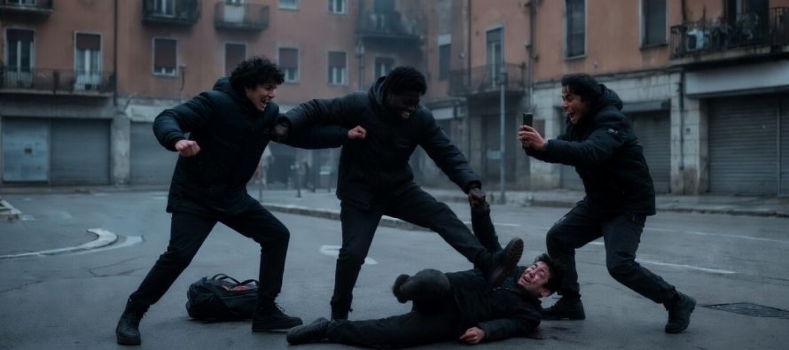 Massacrato dai maranza fuori da scuola: gli rompono il naso