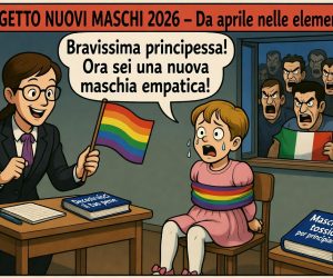 In 250 scuole elementari arriva il corso per trasformare i vostri figli maschi in femminucce