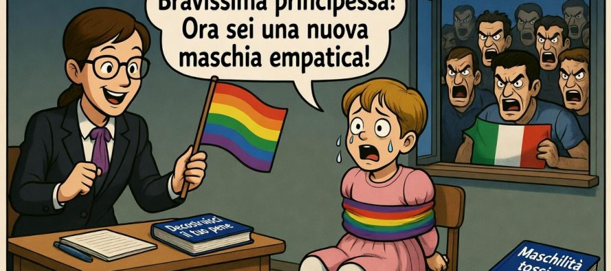 In 250 scuole elementari arriva il corso per trasformare i vostri figli maschi in femminucce
