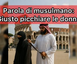 Parola di musulmano: “Giusto picchiare le donne”