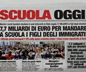 Stato spende 8 miliardi per mandare a scuola i maranza