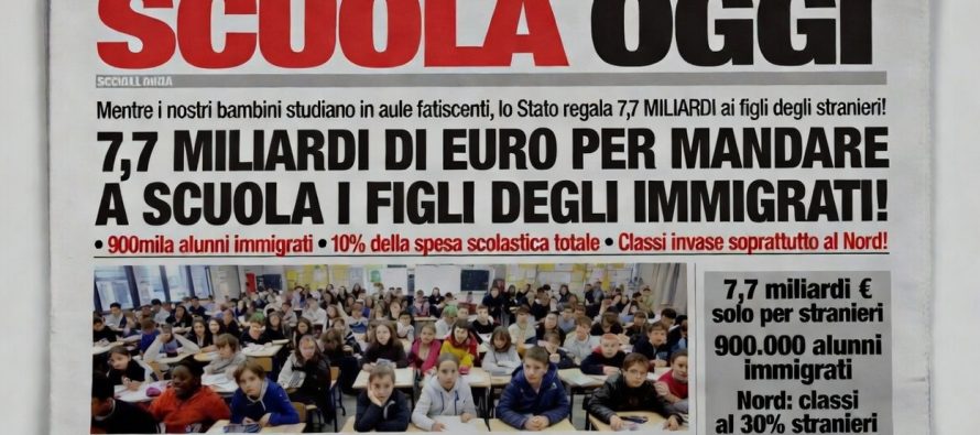 Stato spende 8 miliardi per mandare a scuola i maranza