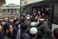 Brescia islamica, musulmani assaltano il bus dopo il Ramadan – VIDEO