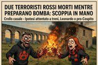 **DUE TERRORISTI ROSSI MORTI MENTRE PREPARANO BOMBA: SCOPPIA**