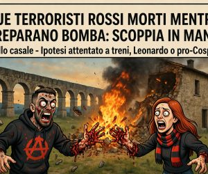 **DUE TERRORISTI ROSSI MORTI MENTRE PREPARANO BOMBA: SCOPPIA**