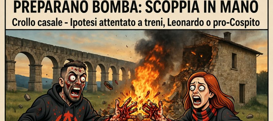 **DUE TERRORISTI ROSSI MORTI MENTRE PREPARANO BOMBA: SCOPPIA**