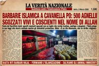 Islamici sgozzano 500 agnelli sul Po: “è la nostra tradizione”
