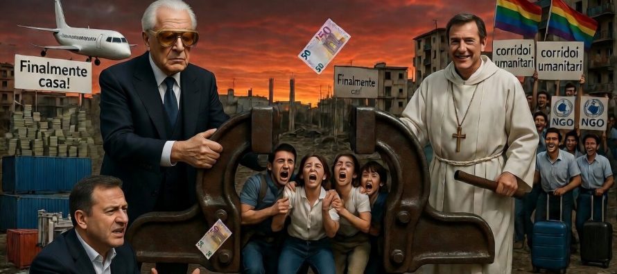 Alleanza tra ricchi ereditieri e Sant’Egidio contro la classe media