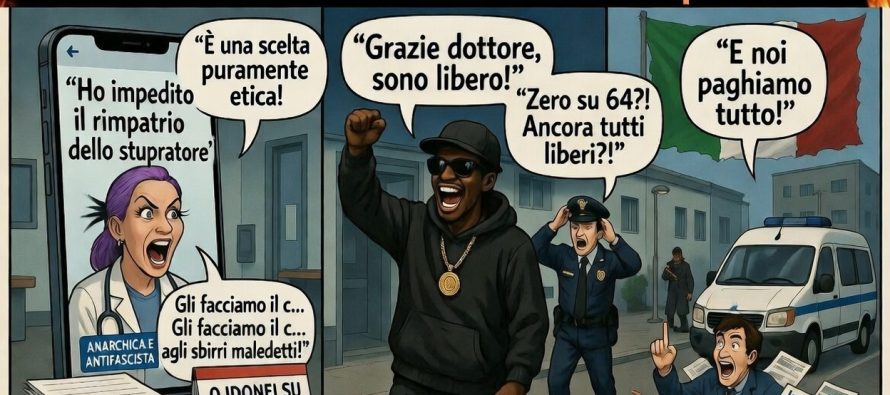 La dottora rossa esulta per avere impedito il rimpatrio: “Il clandestino è tornato a ringraziarmi”