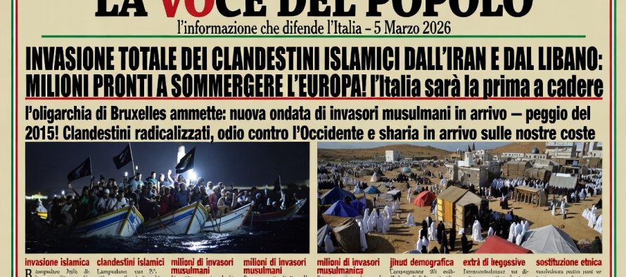 Già parlano di ‘corridoi umanitari’ per trasferire islamici in Europa