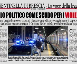 Pluripregiudicato massacra capotreno ma non viene arrestato: ha il ‘permesso umanitario’