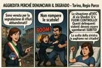 Consigliera Fdi Torino picchiata dai rom che occupano le case popolari