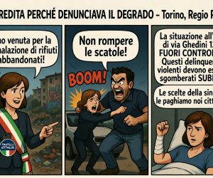 Consigliera Fdi Torino picchiata dai rom che occupano le case popolari