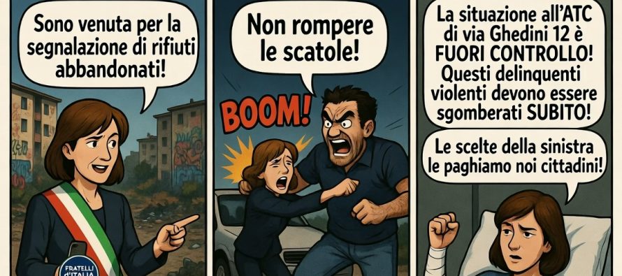 Consigliera Fdi Torino picchiata dai rom che occupano le case popolari