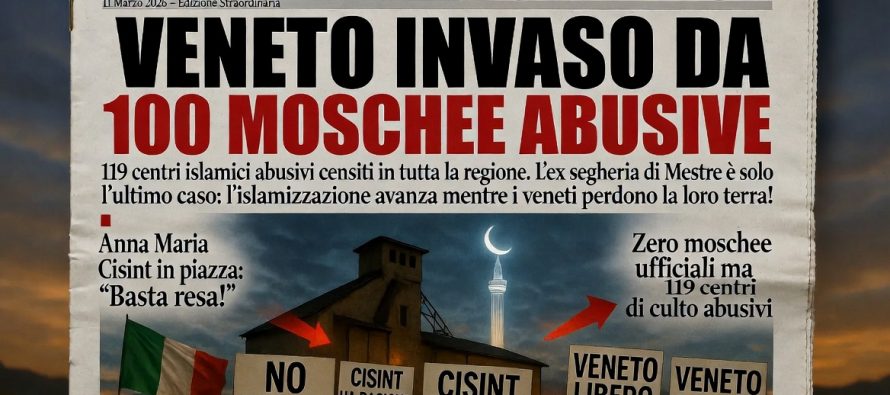 Veneto occupato da 119 moschee abusive e 300 mila islamici