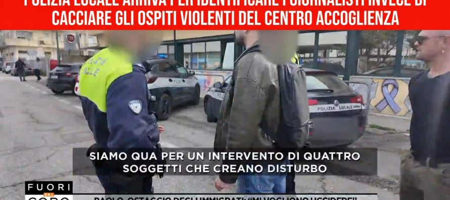 Italiano ostaggio immigrati ma la polizia locale caccia i giornalisti