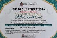 Pd organizza a Milano il ‘Ramadan di quartiere’: comunicato in Arabo