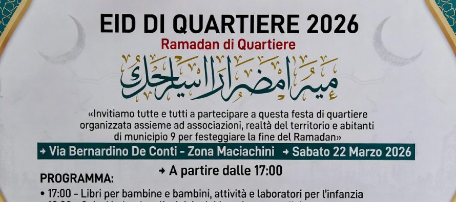 Pd organizza a Milano il ‘Ramadan di quartiere’: comunicato in Arabo