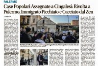 Case Popolari ai Migranti: Rivolta a Palermo, Immigrato Picchiato e Cacciato dallo Zen