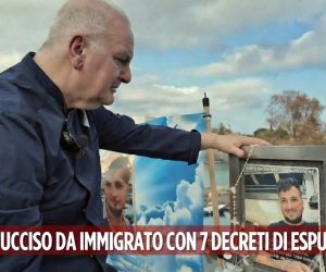 UCCISO DAL MIGRANTE CON 7 DECRETI DI ESPULSIONE