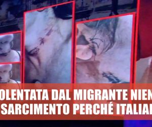 VIOLENTATA E SFREGIATA DA CHI NON DOVEVA ESSERE IN ITALIA