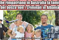 Toghe rimpatriano in Australia la famiglia del bosco non i criminali in Albania