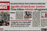 Trascinato fuori dal tram e violentato ragazzino italiano di 17 anni