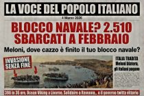 BLOCCO NAVALE: tre sbarchi in tre giorni, l’invasione continua