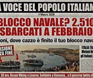 BLOCCO NAVALE: tre sbarchi in tre giorni, l’invasione continua
