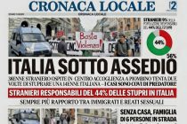 Noi li ospitiamo in centri accoglienza e loro stuprano le nostre figlie