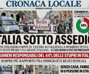 OSPITE CENTRO ACCOGLIENZA TENTA DUE VIOLENZE SU 14ENNE ITALIANA