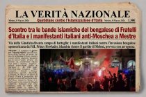 Moschea a Venezia, scontro tra bande islamiche e manifestanti italiani