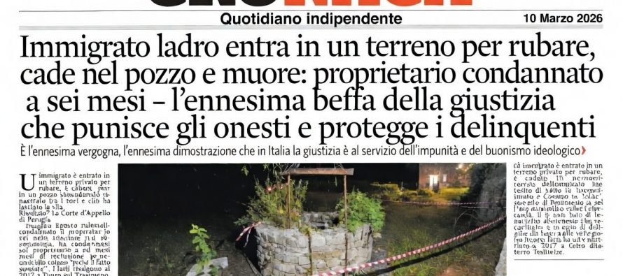 Immigrato entra in un terreno per rubare, cade e muore: condannato proprietario