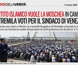Venezia, il partito islamico promette 3mila voti in cambio moschea