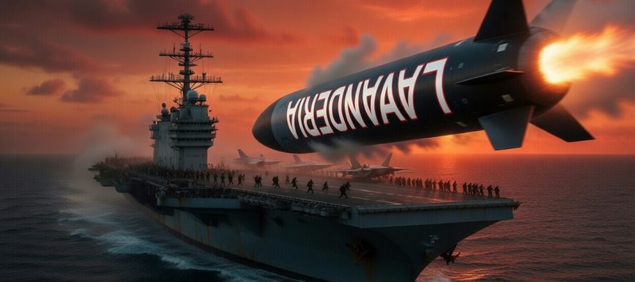 Portaerei americana fuori uso dopo ‘incendio in lavanderia’