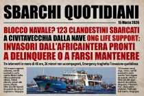 ONG sbarca altri 123 clandestini a Civitavecchia
