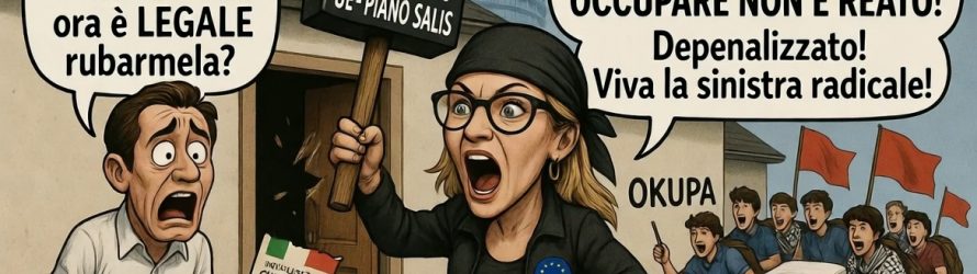 Salis chiede la requisizione delle case sfitte: cancellare la proprietà privata