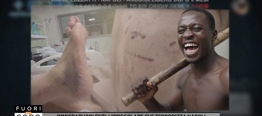 Bastona anziano spaccandogli le ossa perché non sopporta italiani