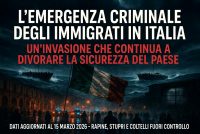 Emergenza crimini stranieri: l’invasione divora l’Italia