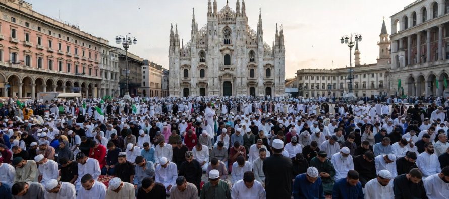 Ramadan, città italiane invase da islamici: piazze vietate alle donne