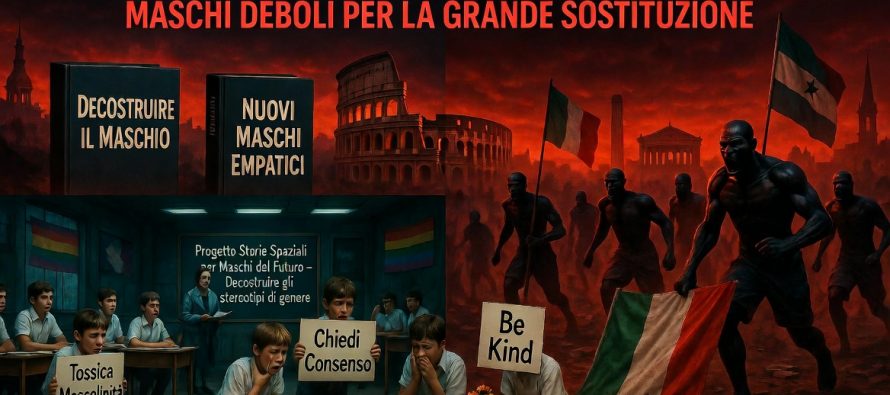 Corsi per rieducare i vostri figli ad essere schiavi dei migranti