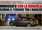 Armato di roncola insegue ragazzi italiani da sgozzare: «Credevamo ci avrebbe uccisi»