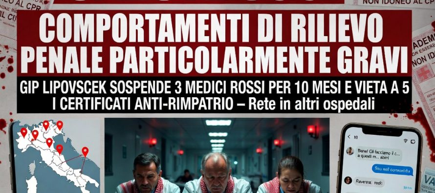 La rete dei medici rossi anti-rimpatrio continua a operare contro l’Italia