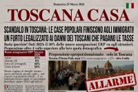 Toscana, sindaci Pd danno le case popolari agli immigrati