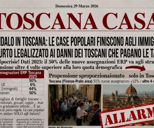 Toscana, sindaci Pd danno le case popolari agli immigrati