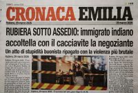 Regala birra al migrante e lui le pianta cacciavite nella pancia