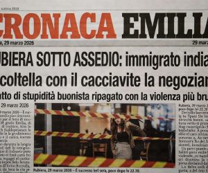 Regala birra al migrante e lui le pianta cacciavite nella pancia